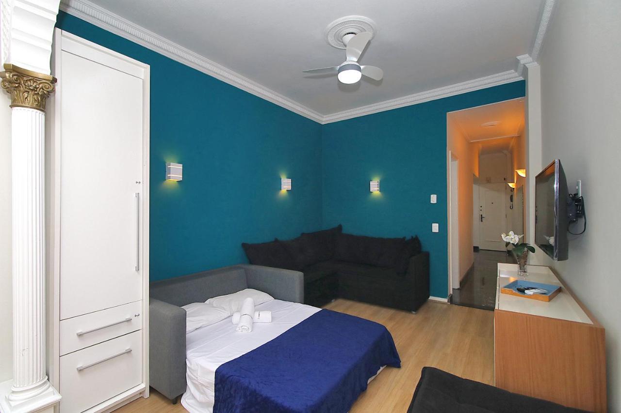 Fantastico 1 Quarto E Sala Em Copacabana Com Vista Para Natureza Apartment ริโอเดจาเนโร ภายนอก รูปภาพ