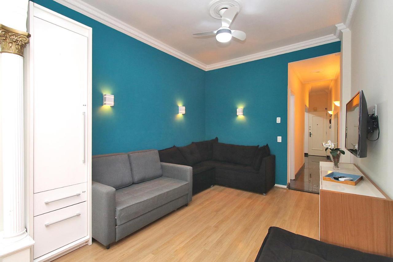 Fantastico 1 Quarto E Sala Em Copacabana Com Vista Para Natureza Apartment ริโอเดจาเนโร ภายนอก รูปภาพ