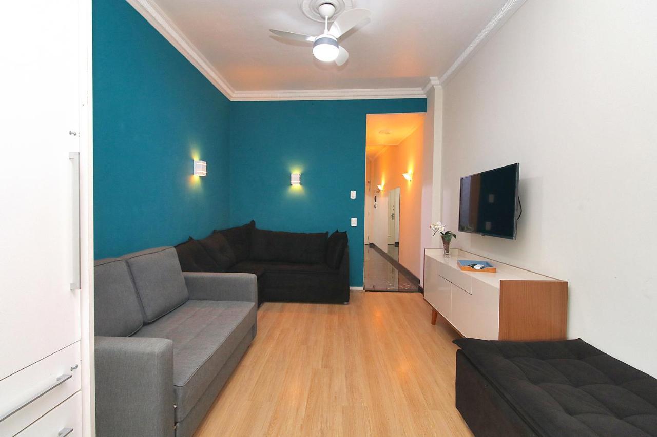 Fantastico 1 Quarto E Sala Em Copacabana Com Vista Para Natureza Apartment ริโอเดจาเนโร ภายนอก รูปภาพ